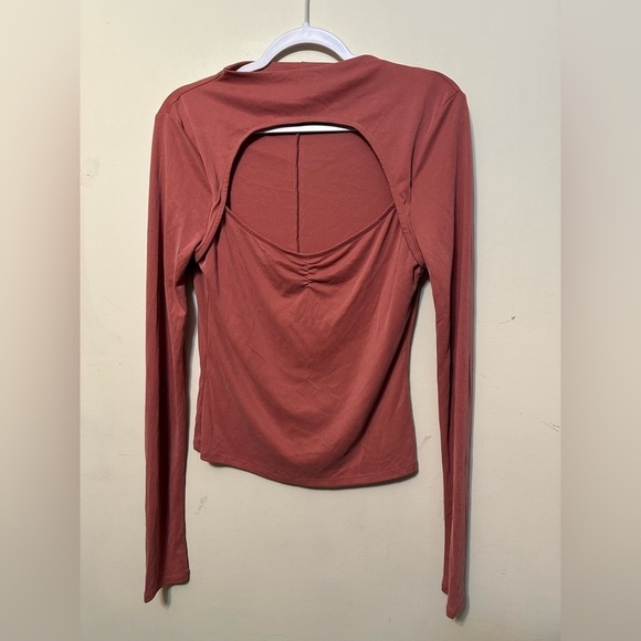 Free People Intimately Inner Circle Long Sleeve‎ Red Clover Size Large OB1462023 - Picture 2 of 6
